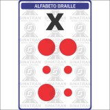 Algarismos Braille X 